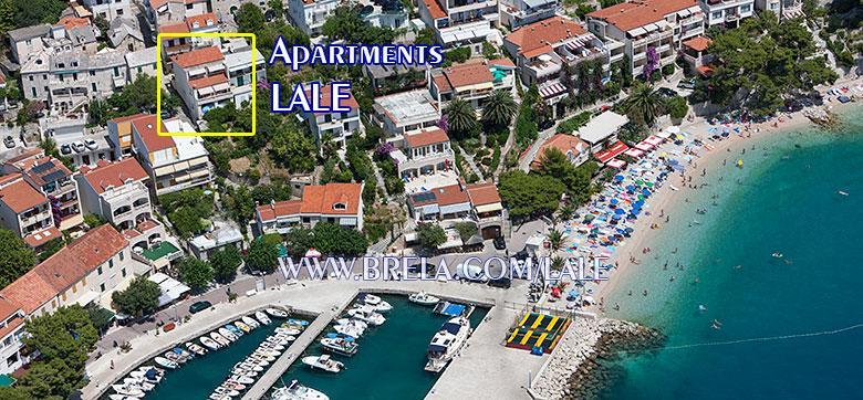 Apartmans Lale Brela Exterior foto